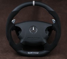 Genuine Mercedes Top Notch Bespoke W211 e55amg flat bottom thick metal paddles