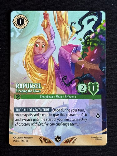 Rapunzel escaping the tower - rapunzel,