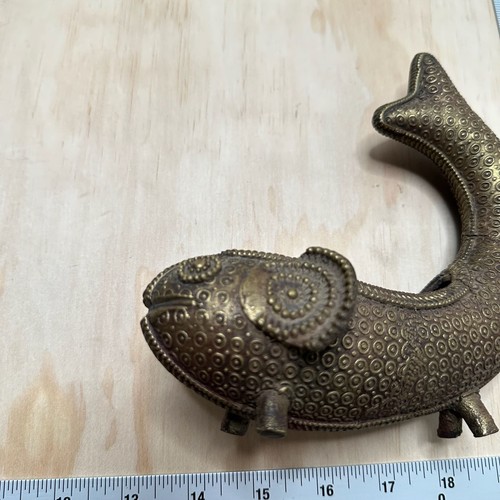 Vintage brass fish figural - vintage,