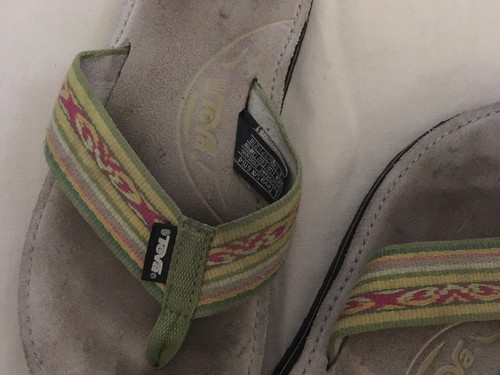 Ladies teva flip flops size - teva,