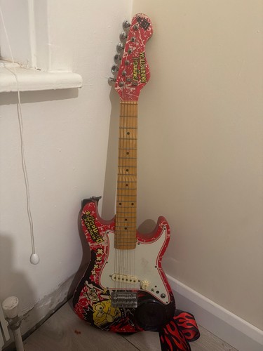 Spongebob electric guitar - spongebob,