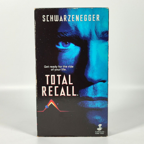Total recall vhs video - vhs,