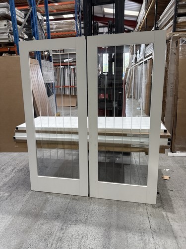 78x33 white pre finished - x2, 78x33”