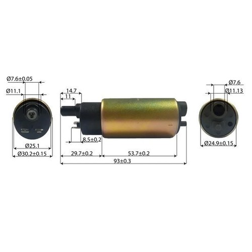 Fuel pump for yamaha max - yamaha, xp