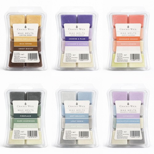 Crackle wick wax - wax, melts