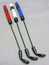 3x FOX SLIK BOBBINS-RED, WHITE