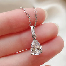 14x10 mm Pear Cut White