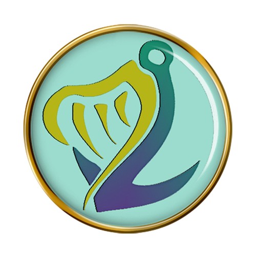 Irish coast guard pin - coast,