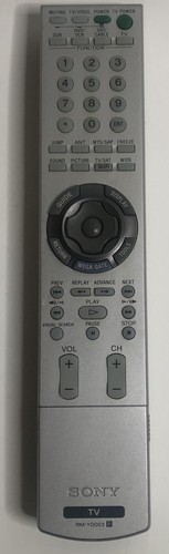 Sony yd003 remote - tv,