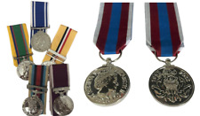 FULL SIZE REPLICA MEDALS for BRITISH ARMY, NAVY, RAF CIIIR EIIR, JUBILEE, LSGC
