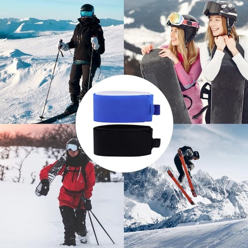 Ski board wrap - fixing, strap