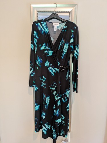 Joseph ribkoff black wrap - black,
