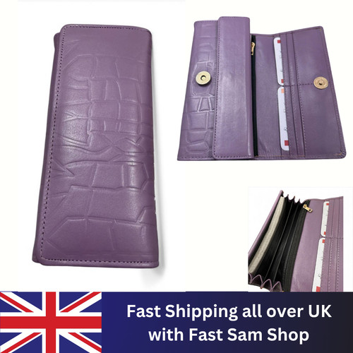 Ladies leather wallet - leather,