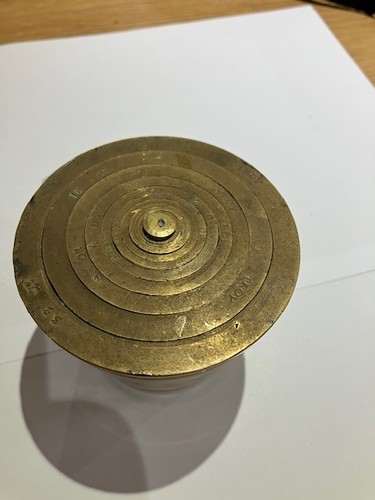 Cup weights full set - full,
