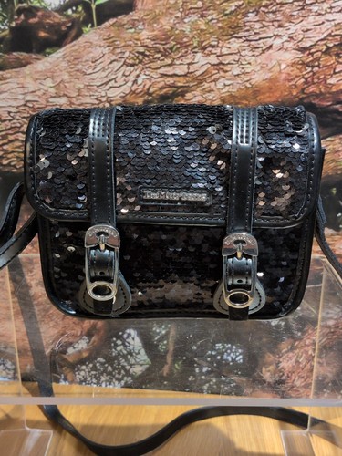Martens black sequin - black,