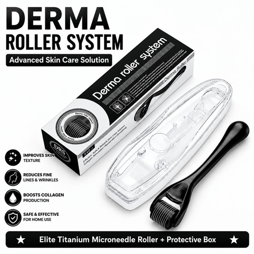 Derma skin roller 540 titanium - 540,