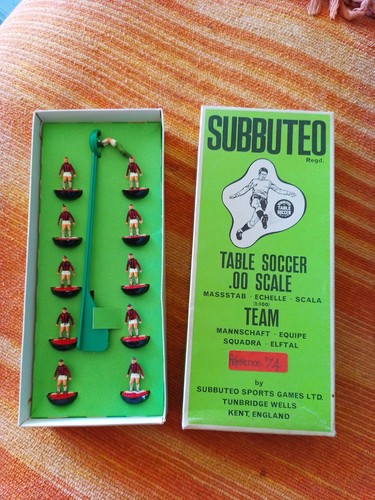 Subbuteo scale table - subbuteo, .00