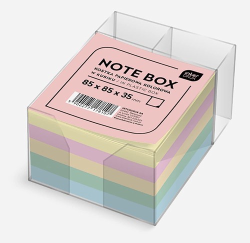 Coloured memo cube - coloured,