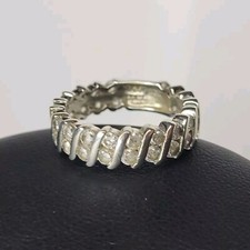 Silver Diamonique Eternity