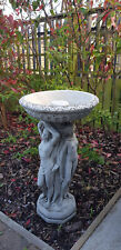 Large Three Graces Bird Bath