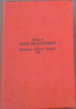Manual of Driving and