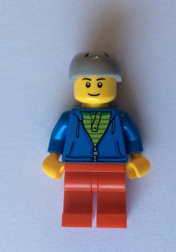 New lego minifigure city bus - city,