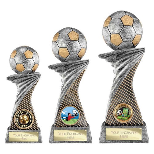 Dynamic football award trophy - dynamic,