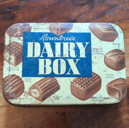 Rowntree dairy box vintage - dairy,
