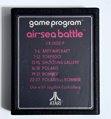 Air sea battle atari - 2600, +