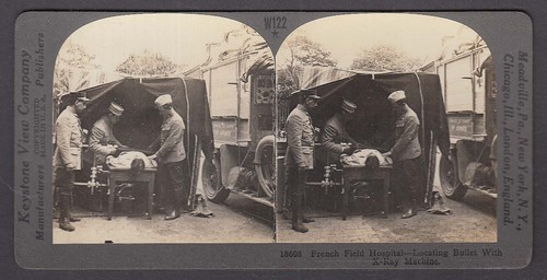 French field hospital - field, x-ray