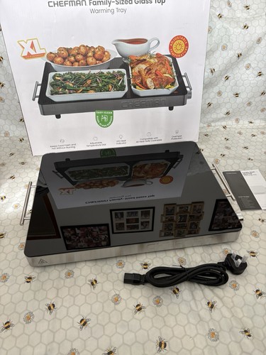 Chefman glass top warming - glass,