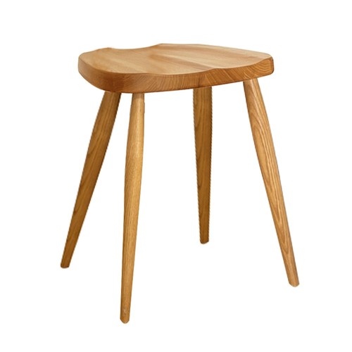 Ercol saddle stool light - saddle, lt