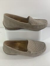GABOR Grey Suede comfort shoes. Extra wide fit (H) exc cond. size 3