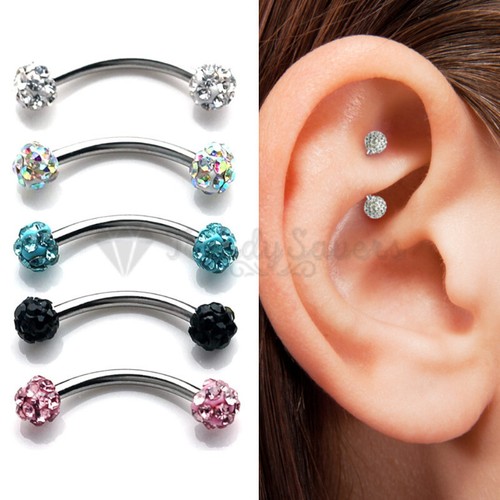 1pc eyebrow nipple tragus - 1pc,