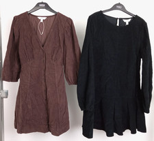 M&S Women's Black Cord Mini