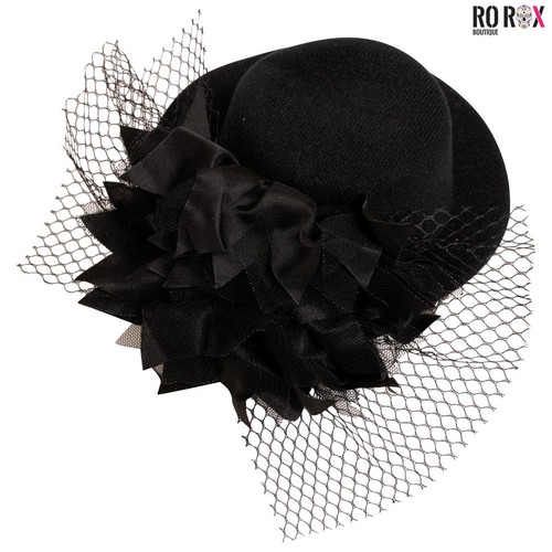 Rox net ruffle fascinator - rox,