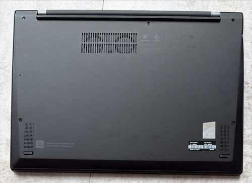 Thinkpad carbon gen i7 - 10,