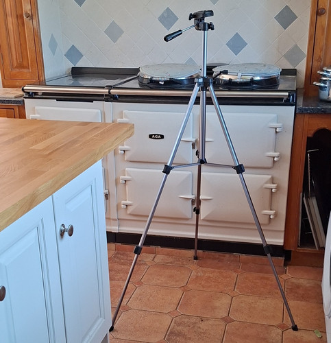 Aluminium camera tripod i4 - aluminium,