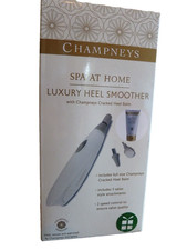 Champneys Luxury Heel Smoother Hand Held Device & Cracked Heel Balm ( Sealed)