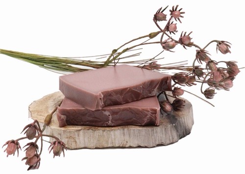 Sliced soap raspberry - -,