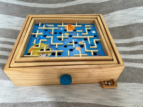 Wooden labyrinth game skill - labyrinth,
