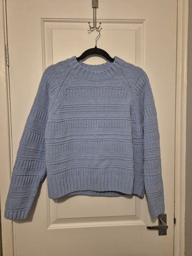 Tesco warm knit light blue - knit,