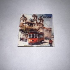 Lisbon Portugal Tile Fridge Magnet