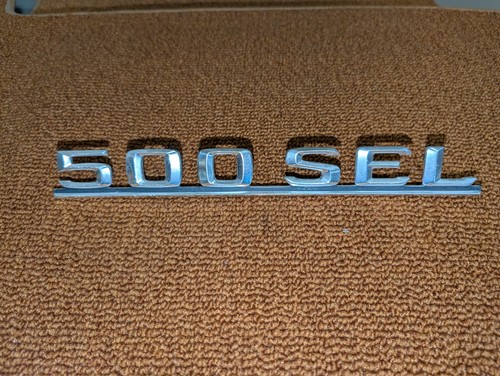 Mercedes 500sel rear trunk - rear,