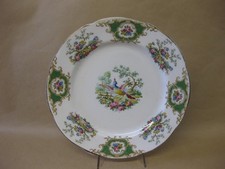 Foley China Broadway Bone China Plate ~ Green ~ E. Brain & Co ~ 9 3/4" ~ 25 cm