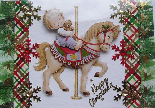 Happy christmas hand crafted - christmas,