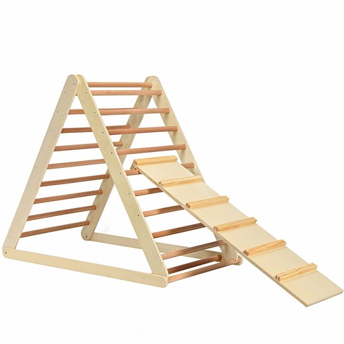 Wooden kids climbing triangle - wooden,