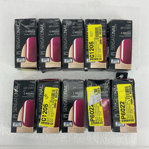 Pack sensationail color gel - pack,