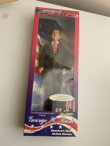 Vintage talking george bush - vintage, w.