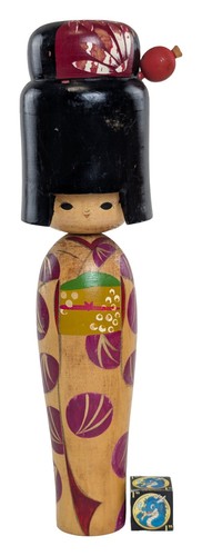 Vintage creative kokeshi doll - vintage,